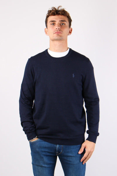 Girocollo Merinos Hunter Navy