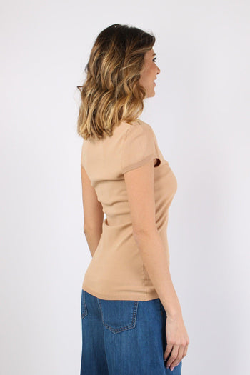 Eric Maglia Viscosa Placca Beige - 6