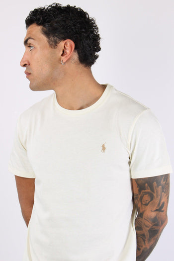 T-shirt Custom Slim Fit Cream - 7