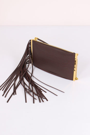 Pochette Frange Cacao - 5