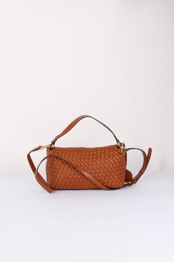 Pochette1 Manico Intreccio Cacao - 3