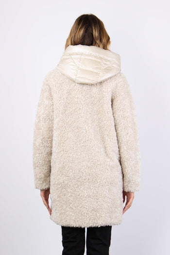 Cappotto Teddy Piuma Chantilly - 3