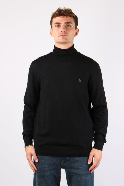 Dolcevita Merinos Polo Black