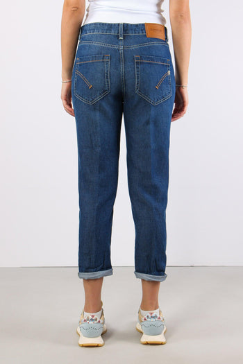 Lyoncell Denim Micro Rotture Denim Scuro - 5
