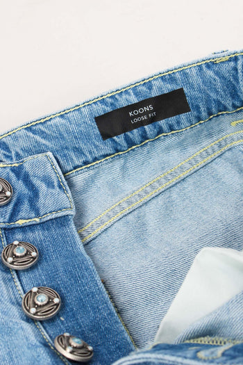 Koons Denim Lyoncell Rotture Denim Chiaro - 8