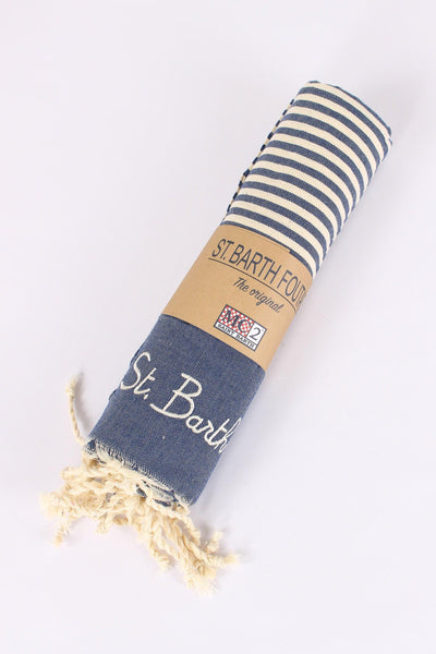 Foutas Righe Bianco/blu