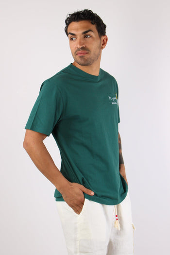 T-shirt Scritta Ricami Tonica - 5