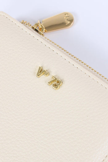 Keira Portafoglio Small Zip Around Bianco - 6
