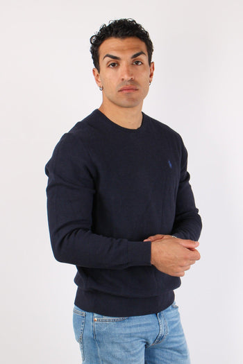 Maglia Girocollo Nido Dape Navy - 6