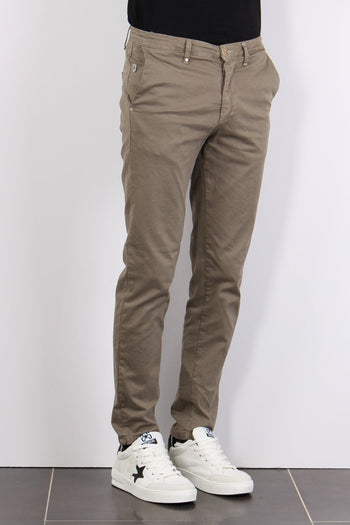 Pantalone Chino Basico Old Fango - 6