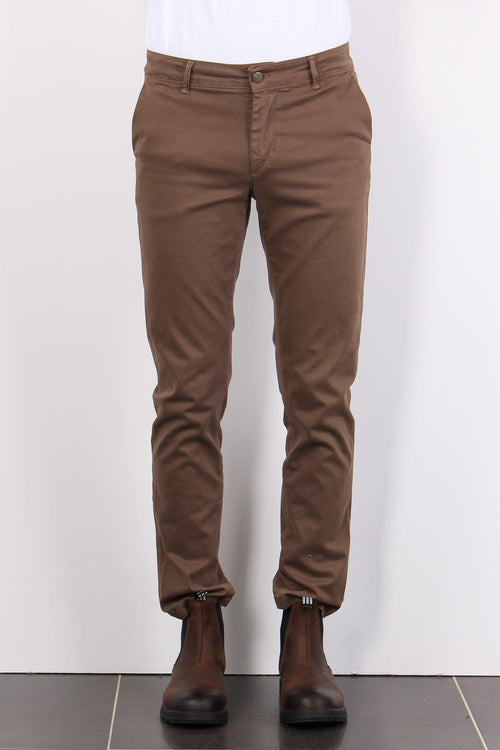 Denim Chino Slim Fit Fango - 2