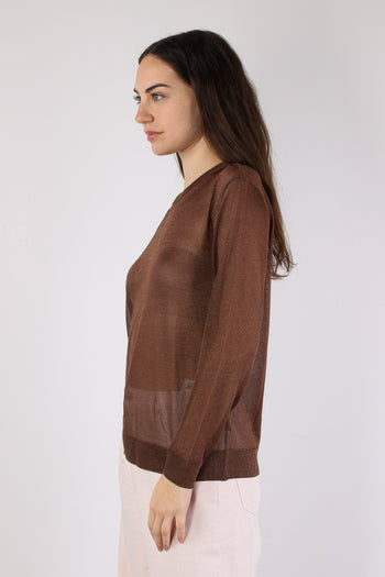 Girocollo Lurex Bronzo - 6