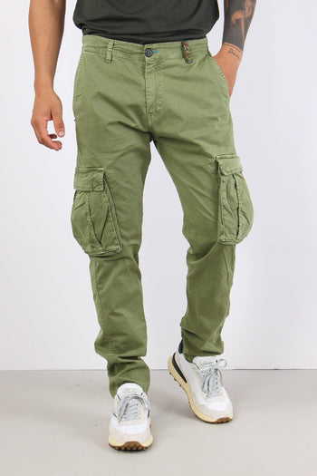 Pantalone Tasconato Verde Scuro - 2