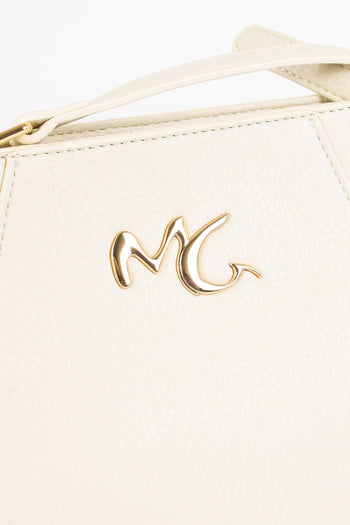 Pochette Rigida Logo Avorio - 8