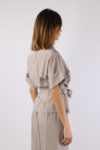 Camicia M/m Cintura Beige - 6