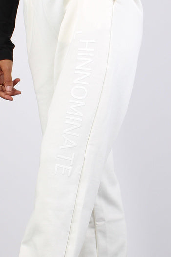 Pantalone Logo Gamba Off White - 7