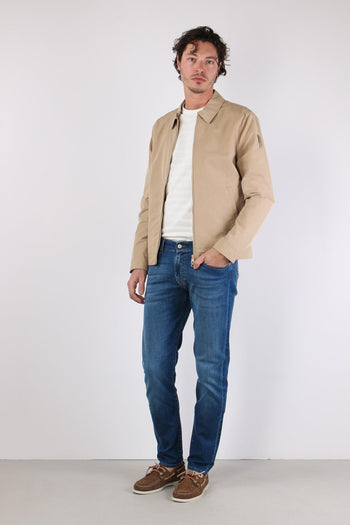 Giubbotto Cotone Zip Sand - 6