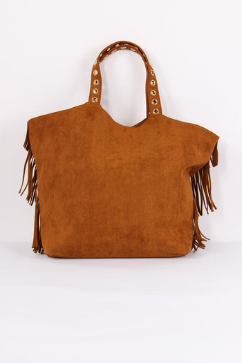 Shopping Frange Suede Caramel - 3