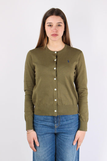 Cardigan Cotone Willow Green - 6