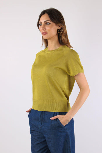 Maglia M/m Filo Cotone Oliva - 7