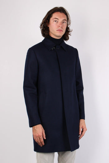 Cappotto Panno Blu - 4