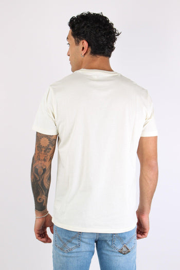 T-shirt Custom Slim Fit Cream - 4