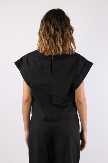 Casacca Manica Aletta Nero - 4