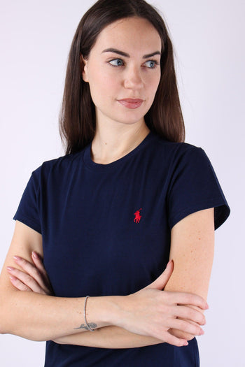 T-shirt Manica Corta Basica Cruise Navy - 8