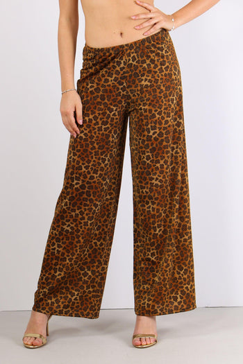 Pantaloni Lurex Animalier Animalier - 2