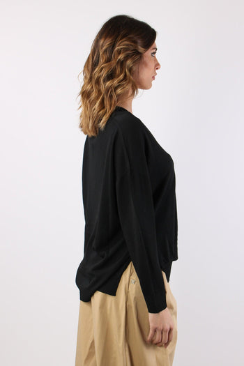 Maglia M/m Scavo V Nero - 8