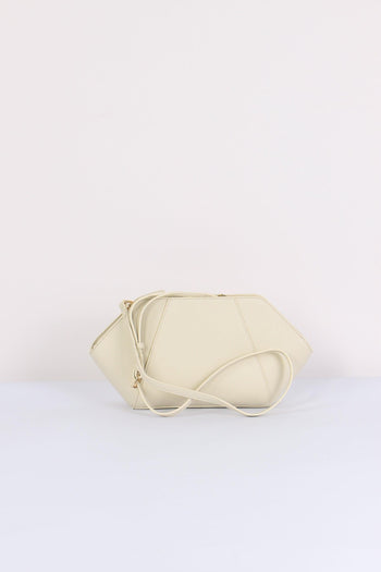 Pochette Rigida Logo Avorio - 3