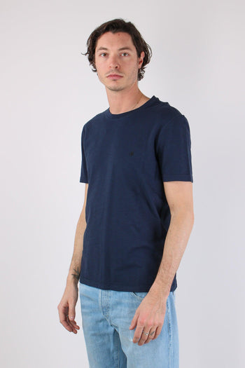T-shirt Cotone Fiammato Logo Universo - 3