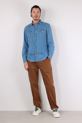 Camicia Denim Automatici Denim Chiaro - 3