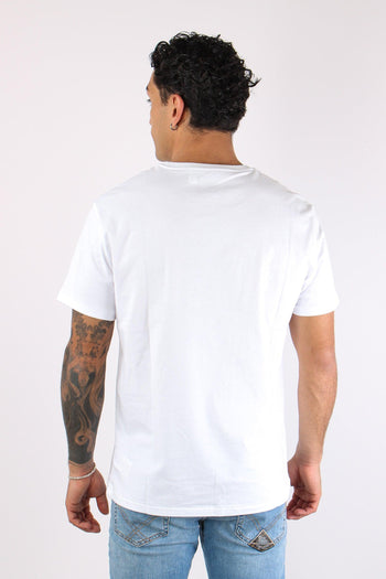 T-shirt Slim Fit Jersey White - 4