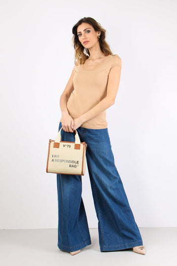 Eric Maglia Viscosa Placca Beige - 4