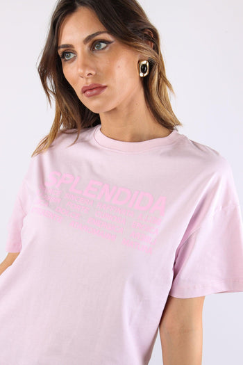 T-shirt Over Splendida Rosa - 7