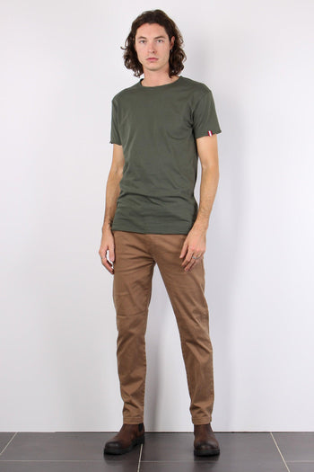 T-shirt Manica Corta Cotone Militare - 4