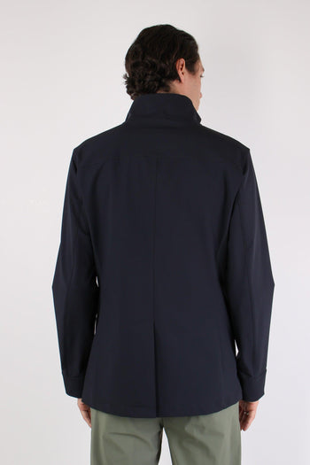 Peacot Tessuto Tecnico Navy - 4