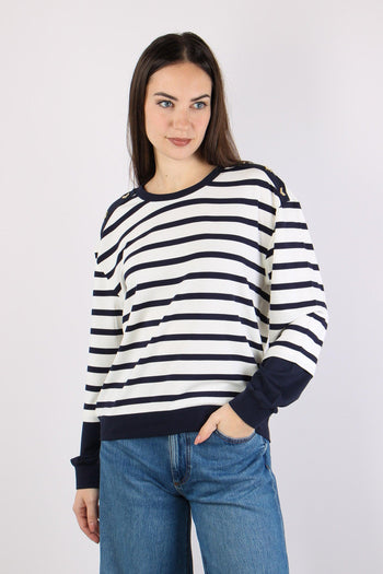 Maglia Over Riga White/blue - 2