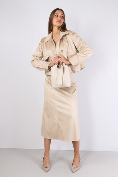 Giubbotto Corto Maxi Tasca Dai Naturale