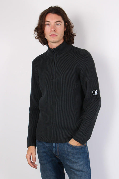 Felpa Full Zip Costa Inglese Black Sand - 2