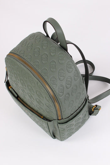 Zaino Logo Pressato Dark Jade - 4