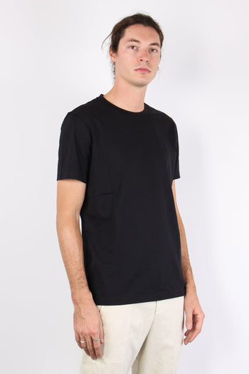 T-shirt Logo Gommato Nero - 4