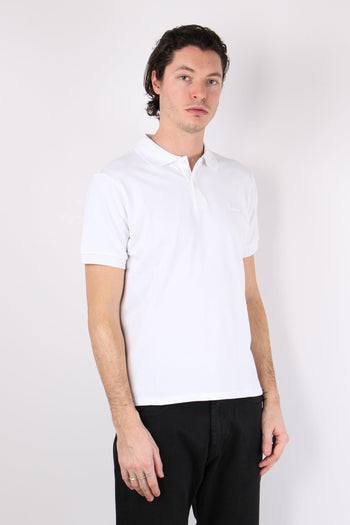 Polo Basica Logo White - 2
