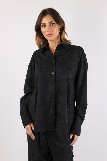 Camicia Fiocchi Retro Fiore 3d Nero - 2