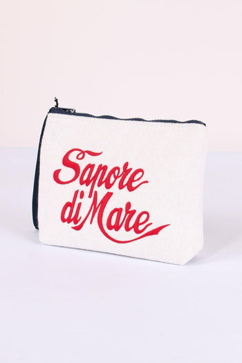 Aline Pochette Stampa Bianco - 4