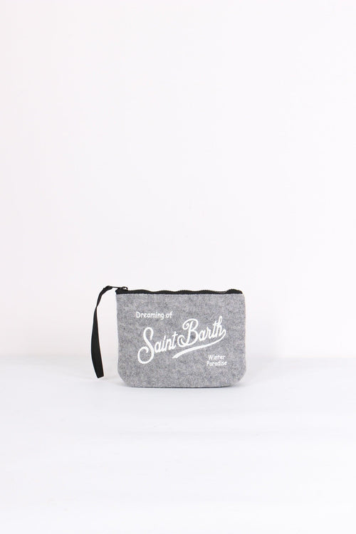 Pochette Logo Wool