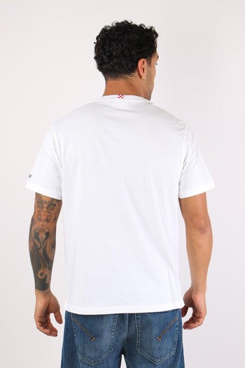 T-shirt Scritta Ricami Italians Spiaggina - 4