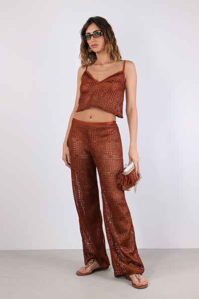 Top Crochet Bronze