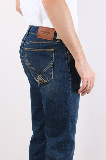 Denim Gamba Dritta Denim Scuro - 7